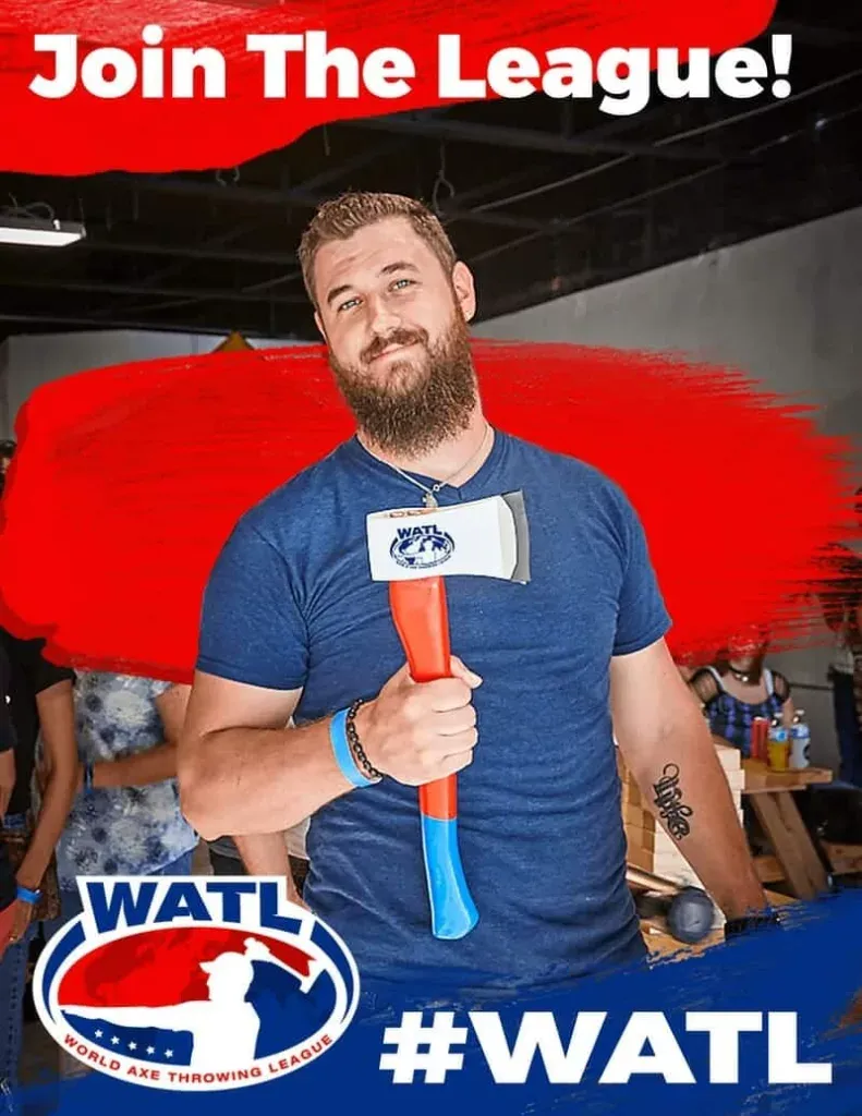 Join the WATL league at Craft Axe Throwing Graham