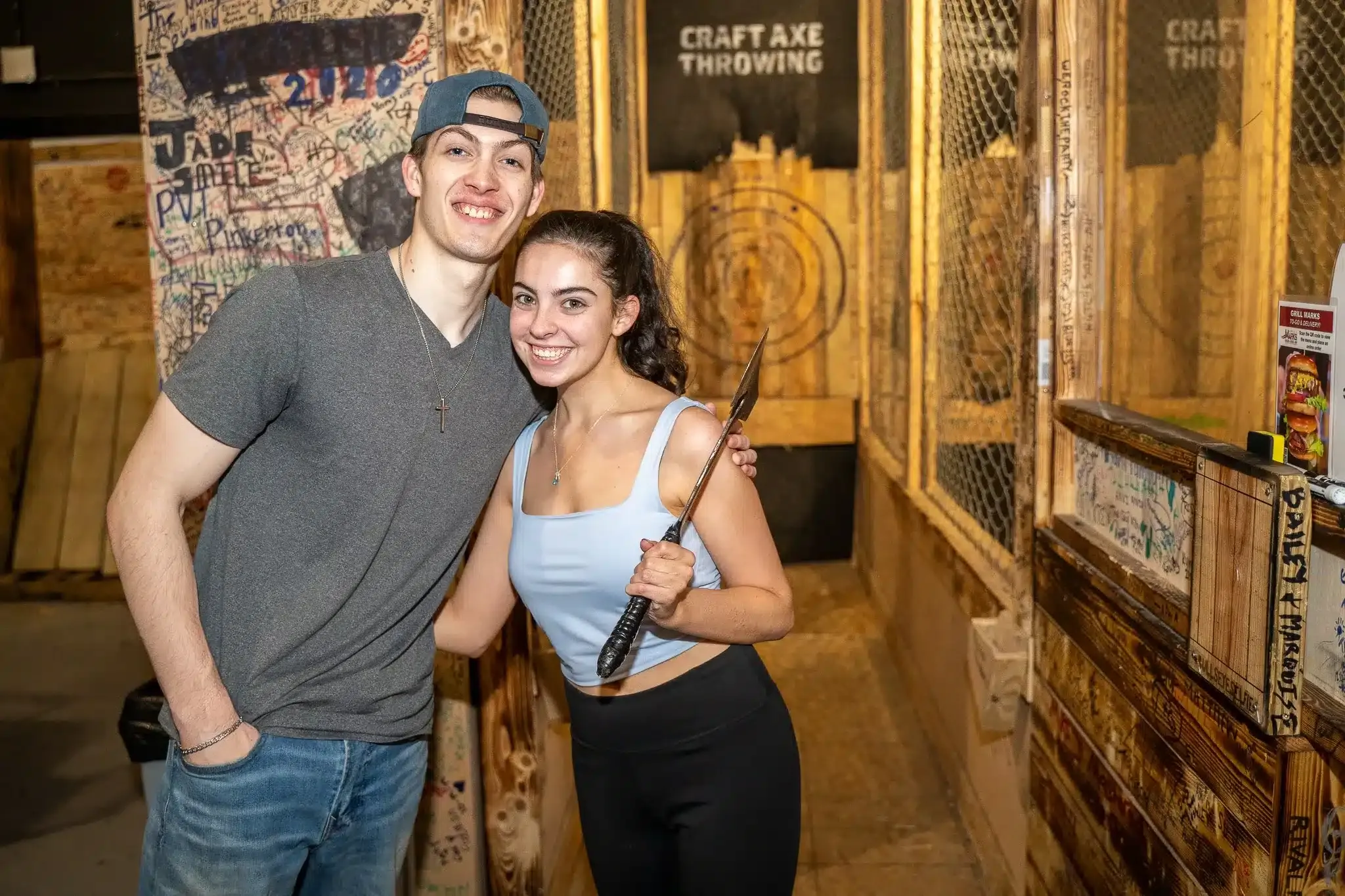 1 hour axe throwing session in Graham